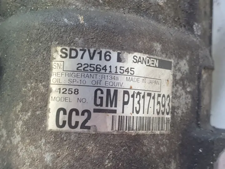 Opel Vectra C 1.9 CDTI SPRĘŻARKA KLIMATYZACJI P13171593