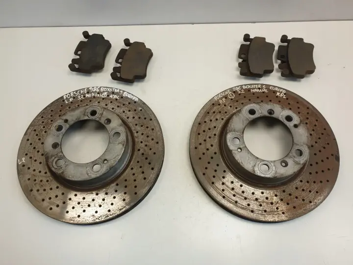 Porsche Boxster 986 3.2 TARCZA HAMULCOWA Przód