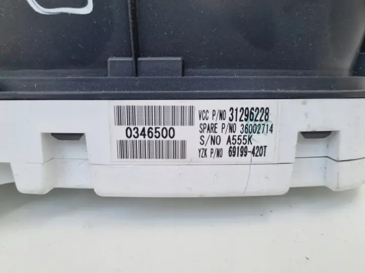 Volvo V50 S40 II 1.6 D LICZNIK ZEGARY Europa 31296228 36002714