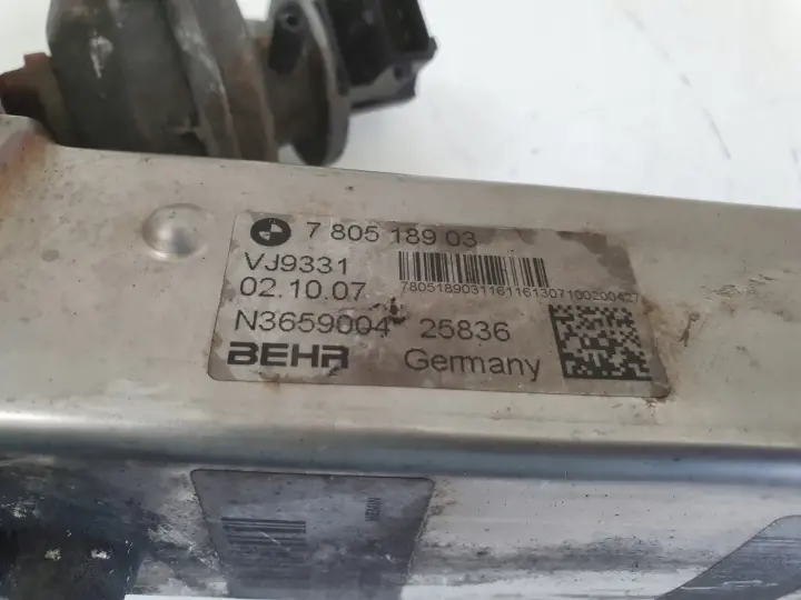 BMW E87 E90 E91 2.0 D CHŁODNICA SPALIN EGR 7805189