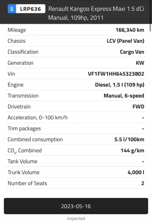 SILNIK KOMPLET Renault Kangoo II 1.5 DCI 166tyś ładnie pali K9K816