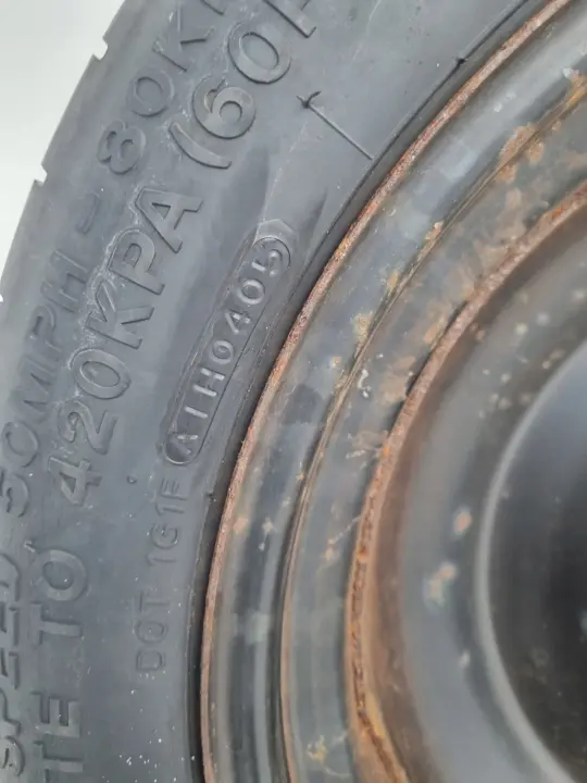 Ford C-Max Focus Mk2 II KOŁO DOJAZDOWE dojazdówka 125/85 R16 5x108 1S71MH