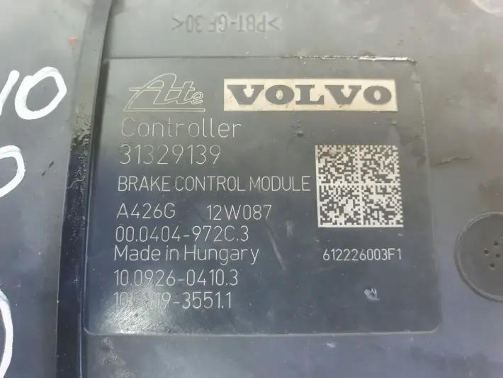 Volvo V70 III S80 II POMPA ABS hamulcowa Sterownik 31329139 P31329139