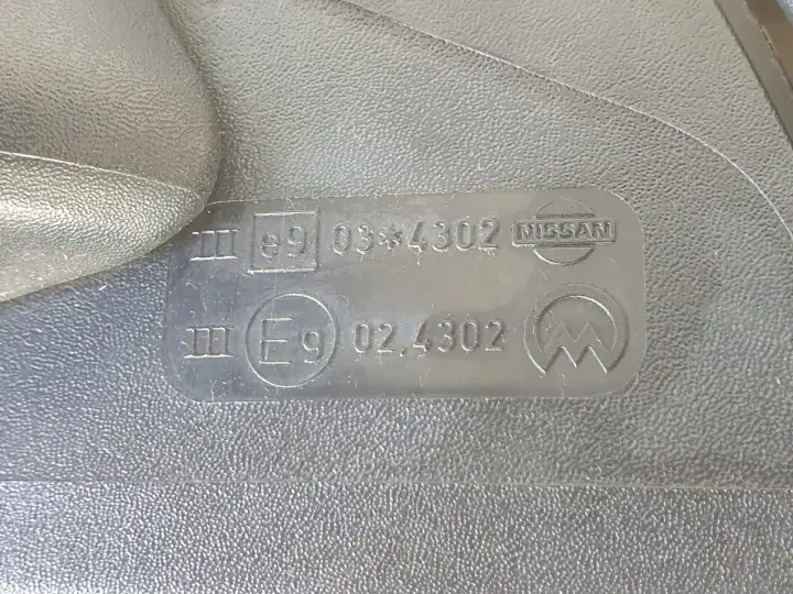 Nissan Pathfinder R51 Navara III D40 LUSTERKO LEWE KIEROWCY 14 PIN chrom