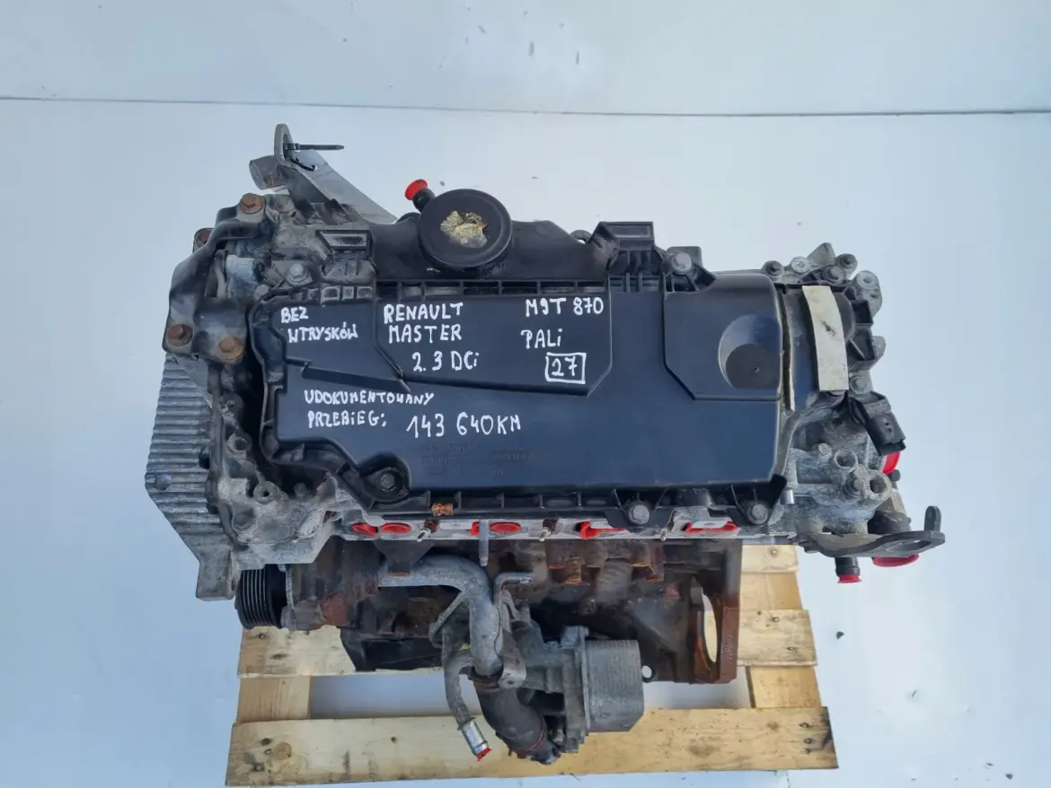 SILNIK Renault Master III 2.3 DCI udokumentowane 143tyś M9T870