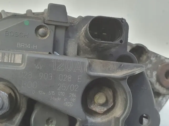 Seat Toledo II Leon I 1.9 TDI ALTERNATOR Bosch 028903028E 120A