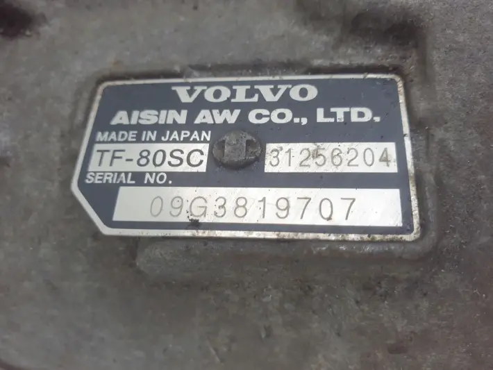 Volvo V70 III 2.5 T TURBO AUTOMATYCZNA SKRZYNIA BIEGÓW 31256204 TF-80SC