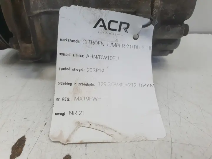 Citroen Jumper III 2.0 BLUE HDI SPRĘŻARKA KLIMATYZACJI 9819711380