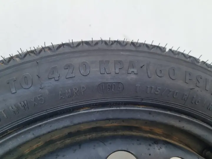 Opel Vectra C Astra H KOŁO DOJAZDOWE dojazdówka 115/70 R16 5x110 2160115
