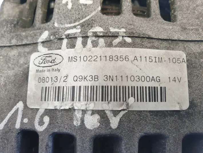 Ford C-MAX 1.6 16V ALTERNATOR MS1022118356