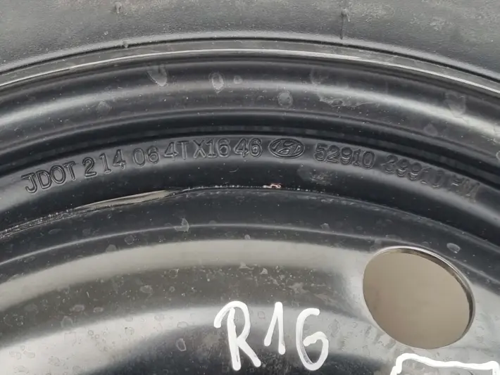 Hyundai KOŁO DOJAZDOWE dojazdówka 125/70 R16 4TX1646 5x114.3 52910-39910