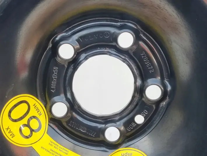 Volvo S80 V70 S60 I KOŁO DOJAZDOWE dojazdówka 125/80 R17 9209872