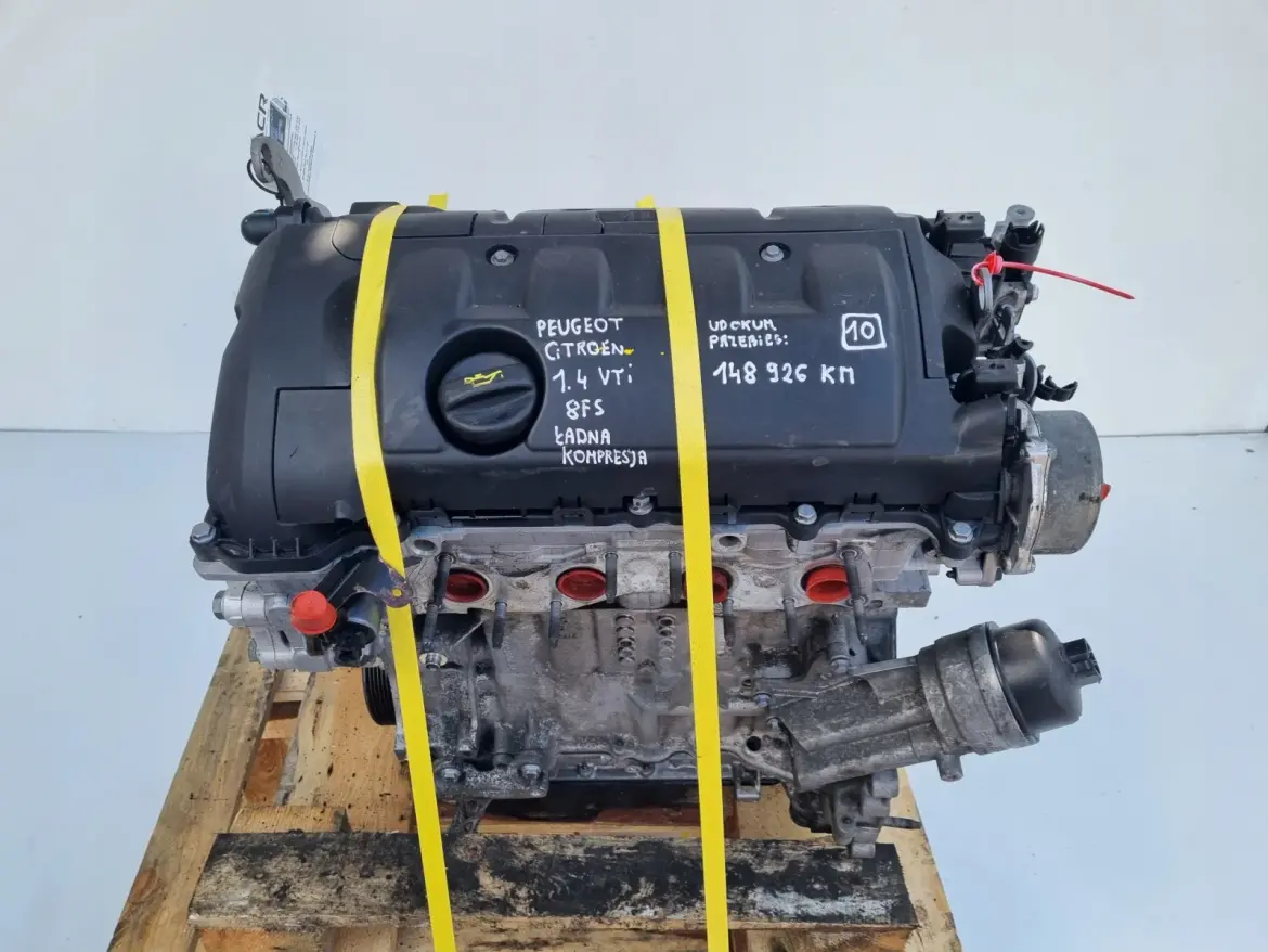 SILNIK KOMPLET Citroen C4 II 1.4 16V VTI ładna kompresja 8FS