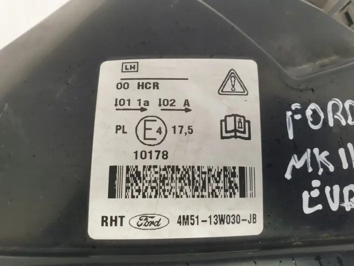 Ford Focus II MK2 PRZEDNIA LAMPA LEWA lewy przód