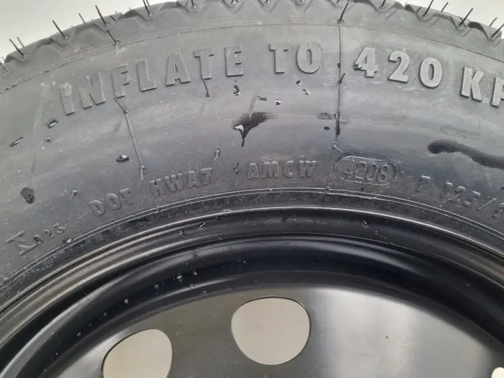 Fiat Alfa Romeo Mito KOŁO DOJAZDOWE dojazdówka 125/90 R15 4x98 A4470609