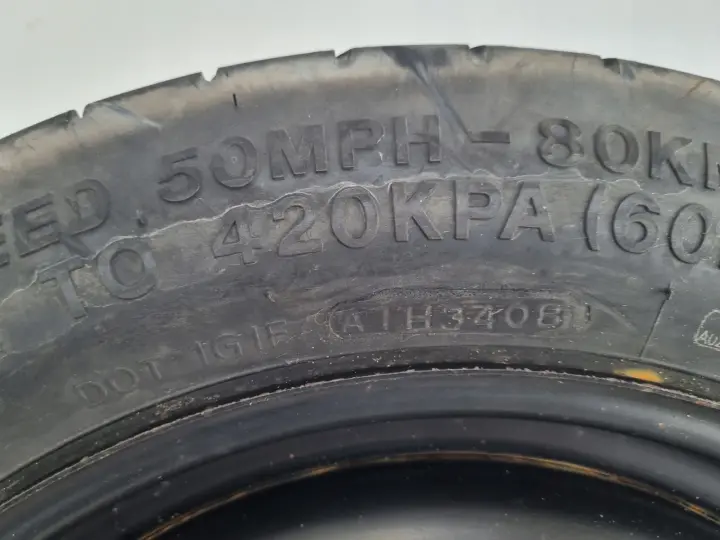 Ford C-Max Focus Mk2 II KOŁO DOJAZDOWE dojazdówka 125/85 R16 5x108 1S71MH