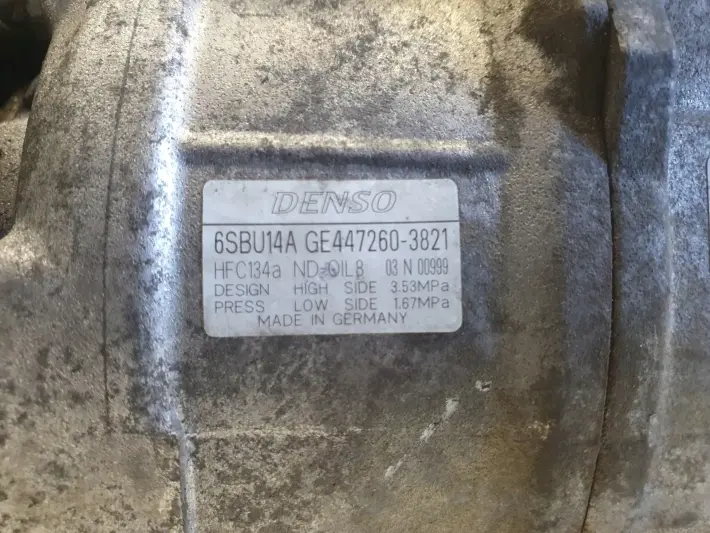 BMW F10 F11 2.0 D SPRĘŻARKA KLIMATYZACJI 447260-3821