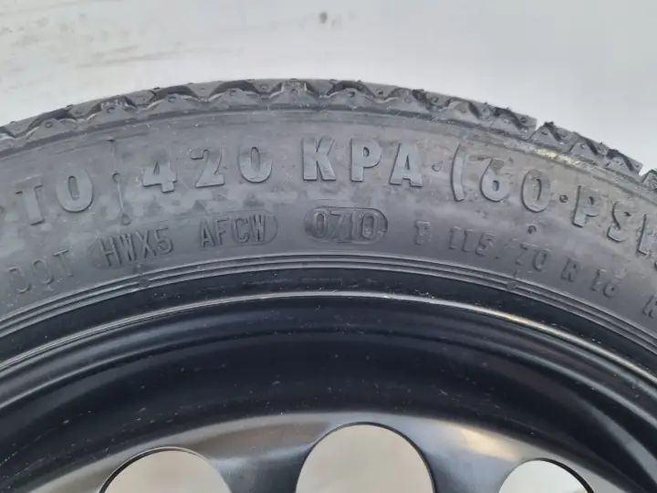 Opel Vectra C Astra H KOŁO DOJAZDOWE dojazdówka 115/70 R16 5x110 2160132