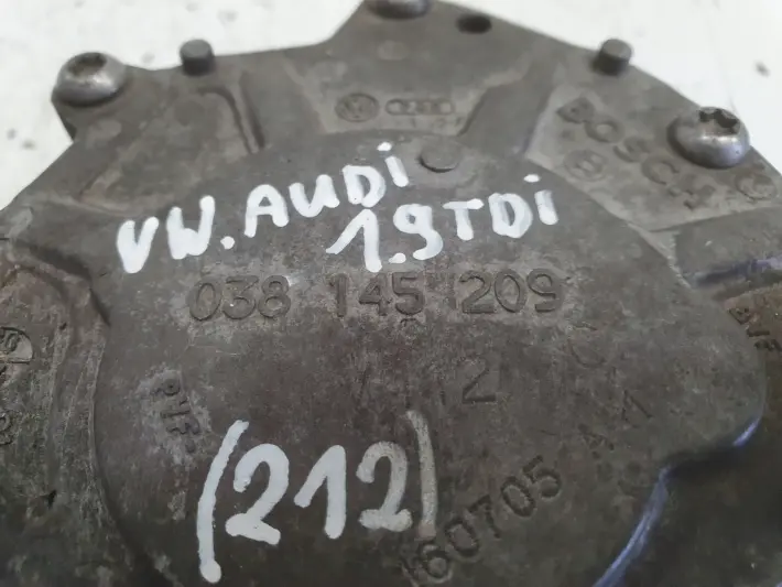 Audi A4 B5 B6 B7 A6 C5 1.9 TDI POMPA VACUM wakum BOSCH 038145209C