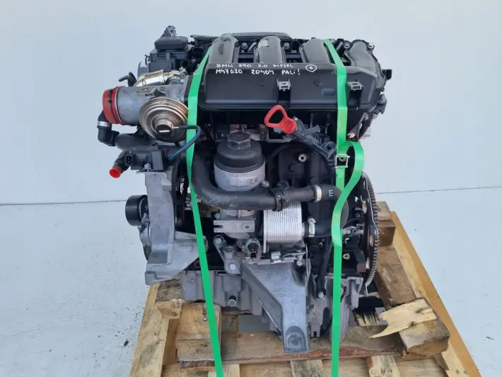 SILNIK KOMPLET BMW E90 E91 2.0 D DIESEL 150KM M47D20 204D4