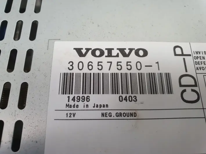 Volvo XC90 I RADIOODTWARZACZ Radio CD 30657550