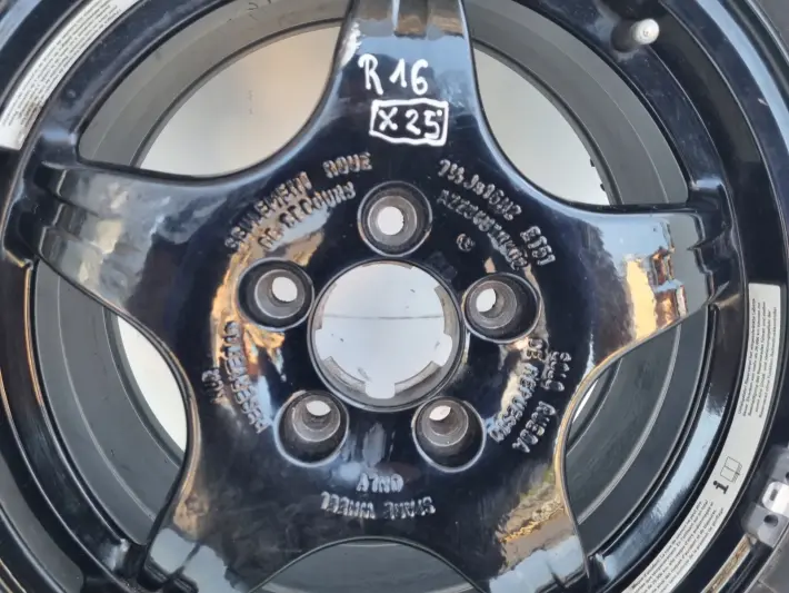 Mercedes S W220 KOŁO ZAPASOWE Zapas felga 225/60 R16 5x112 ET51 A2204010402