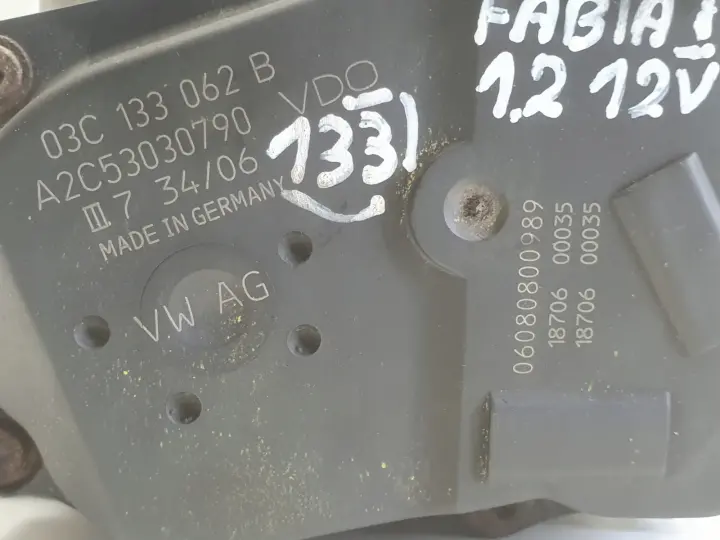 Skoda Fabia I 1.2 12V PRZEPUSTNICA 03C133062B