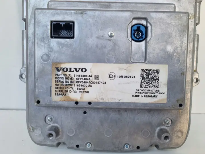 Volvo XC90 II S90 V90 II WYŚWIETLACZ NAWIGACJI Ekran multimediów 31456506AA