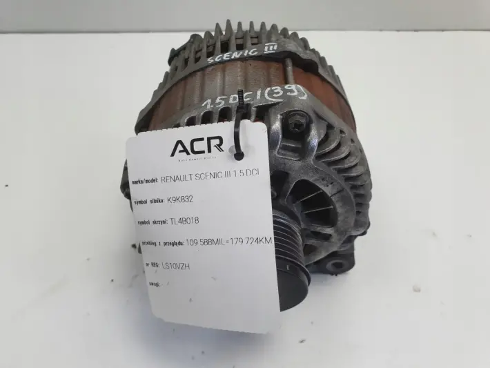 Renault Megane Scenic III 1.5 DCI ALTERNATOR 210A 8200960533