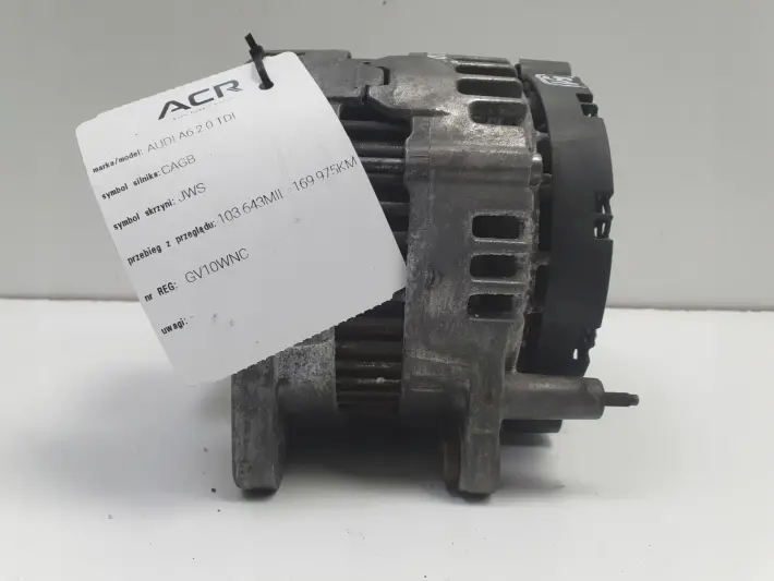 Audi A6 C6 2.0 TDI ALTERNATOR 180A 03G903016N