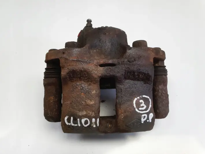 Renault Clio II PRAWY PRZEDNI ZACISK HAMULCOWY przód pasażera P.P Lucas