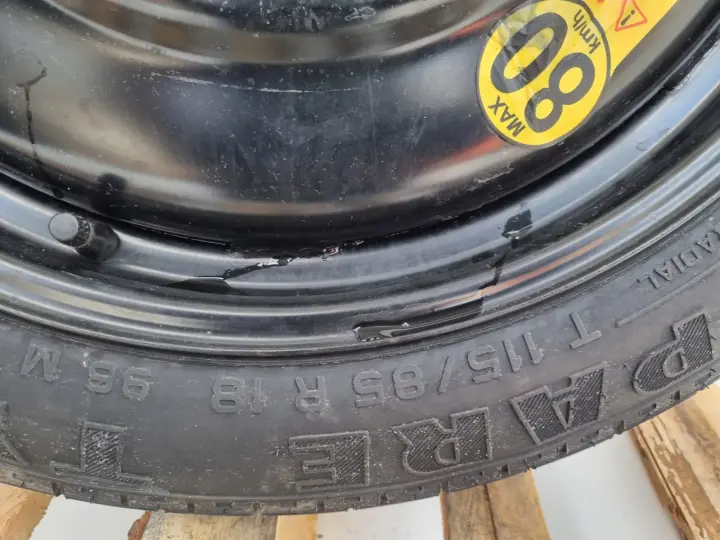 Jaguar XF XJ KOŁO DOJAZDOWE dojazdówka 115/85 R18 2180800 4R83-HB 5x108