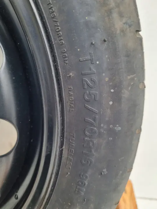 Audi Seat Vw Golf VI KOŁO DOJAZDOWE dojazdówka 125/70 R16 1K0601027S 5x112