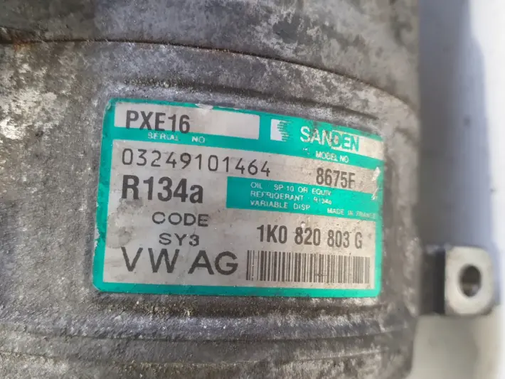 Audi A3 II 8P 1.9 TDI SPRĘŻARKA KLIMATYZACJI pompa 1K0820803G