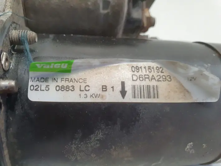 Opel Meriva A 1.6 16V ROZRUSZNIK 09115192 valeo