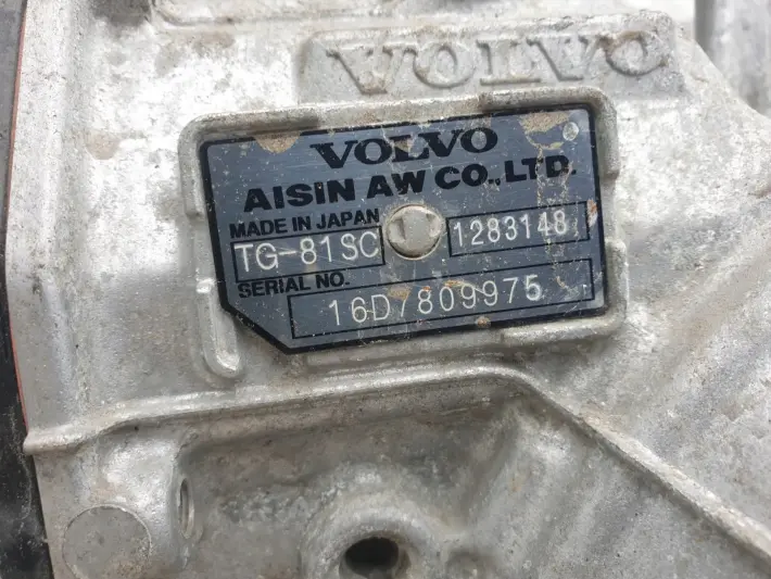 Volvo V70 III 2.0 D DIESEL AUTOMATYCZNA SKRZYNIA BIEGÓW 1283148 TG-81SC
