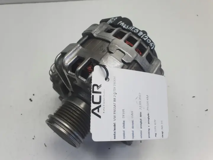 VW Passat B8 2.0 TDI ALTERNATOR 04L903024T 140A