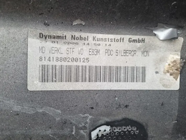 BMW X3 E83 LIFT M PAKIET PRZEDNI ZDERZAK PRZÓD HALOGEN LEWY PRAWY NERKI