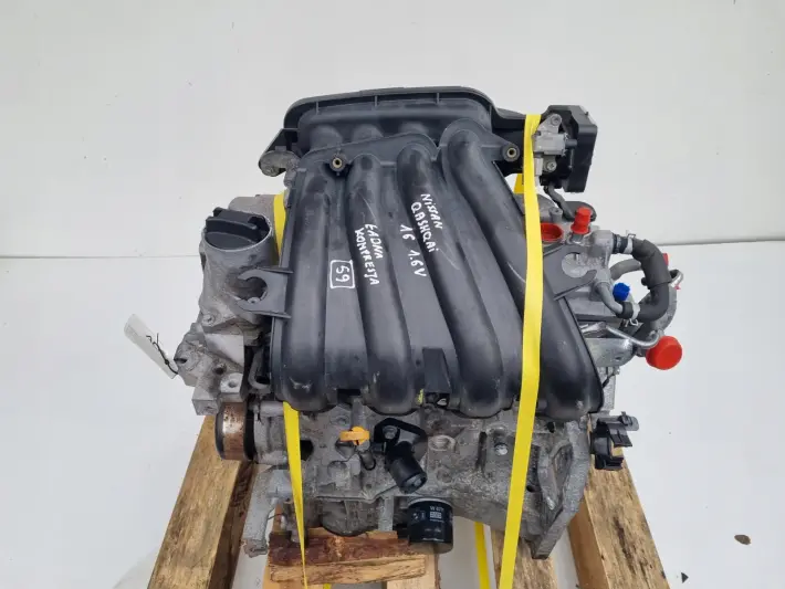 SILNIK PRAWDZIWY Nissan Qashqai 1.6 16V wersja na 4 wtryski HR16 HR16DE