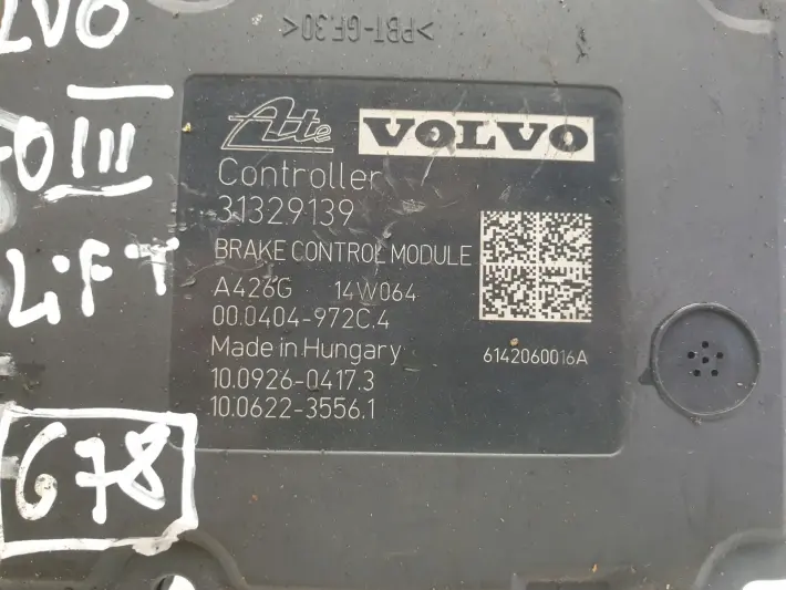 Volvo V70 III lift POMPA ABS Sterownik 31329139