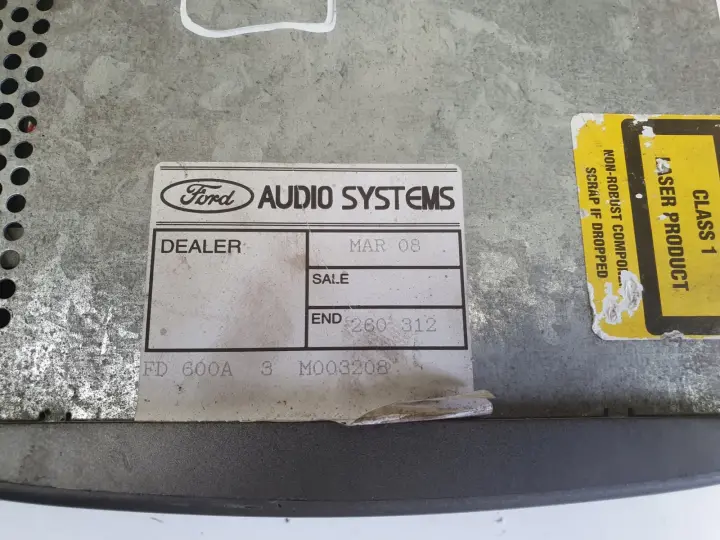 Ford Focus mk1 Transit mk6 RADIOODTWATRZACZ CD radio 6000CD 3S51-18C815-BB