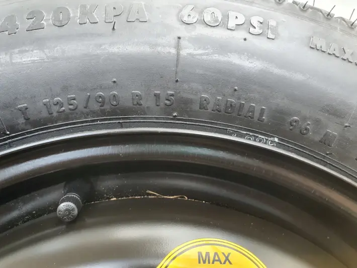 Volvo S40 V40 KOŁO DOJAZDOWE DOJAZDÓWKA 125/90 R15