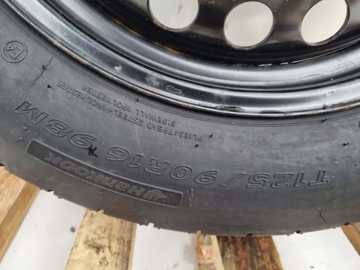 Ford C -Max II Focus Mk3 KOŁO DOJAZDOWE dojazdówka 125/70 R16 5x108 2160848