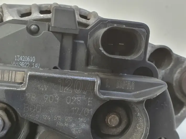 Audi A3 8L Golf IV Seat Leon 1.9 TDI ALTERNATOR 028903028E 120A