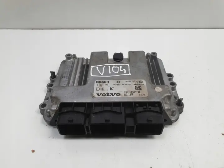 Volvo S40 II V50 1.6 D STEROWNIK SILNIKA komputer 31211076 4N51-12A650-BB