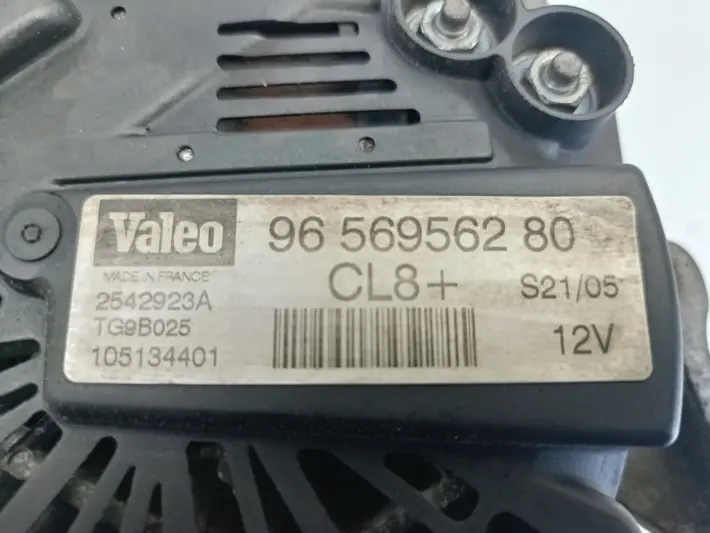 CITROEN C4 1.6 16V ALTERNATOR 9656956280 valeo 2542923A CL8+