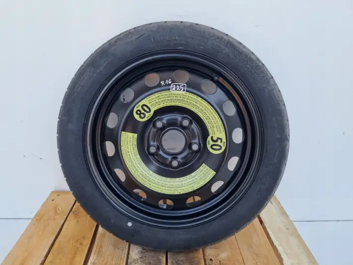 Audi Seat Vw Golf VI KOŁO DOJAZDOWE dojazdówka 125/70 R16 1K0601027S 5x112