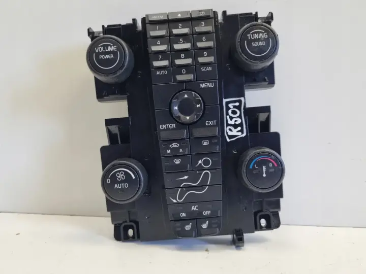 Volvo V50 S40 II C30 PANEL KLIMATYZACJI Nawiewu radia przełącznik 30739249