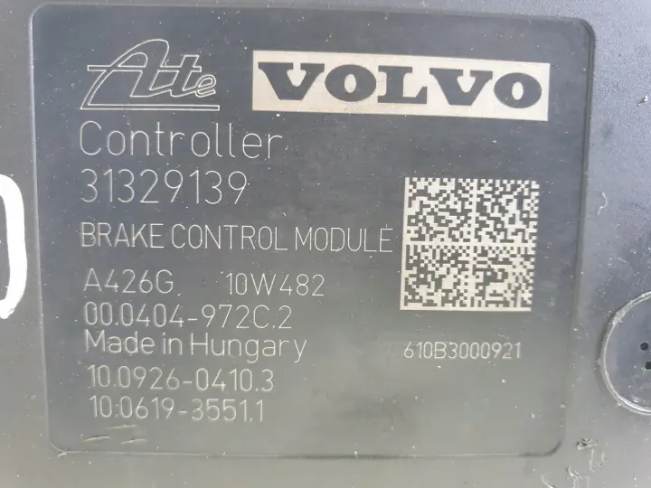 Volvo V70 III S80 II POMPA ABS Sterownik 31329139