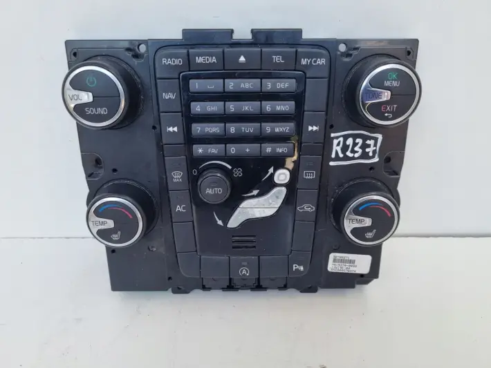 Volvo S60 II V60 I PANEL KLIMATYZACJI Nawiewu radia 30795271